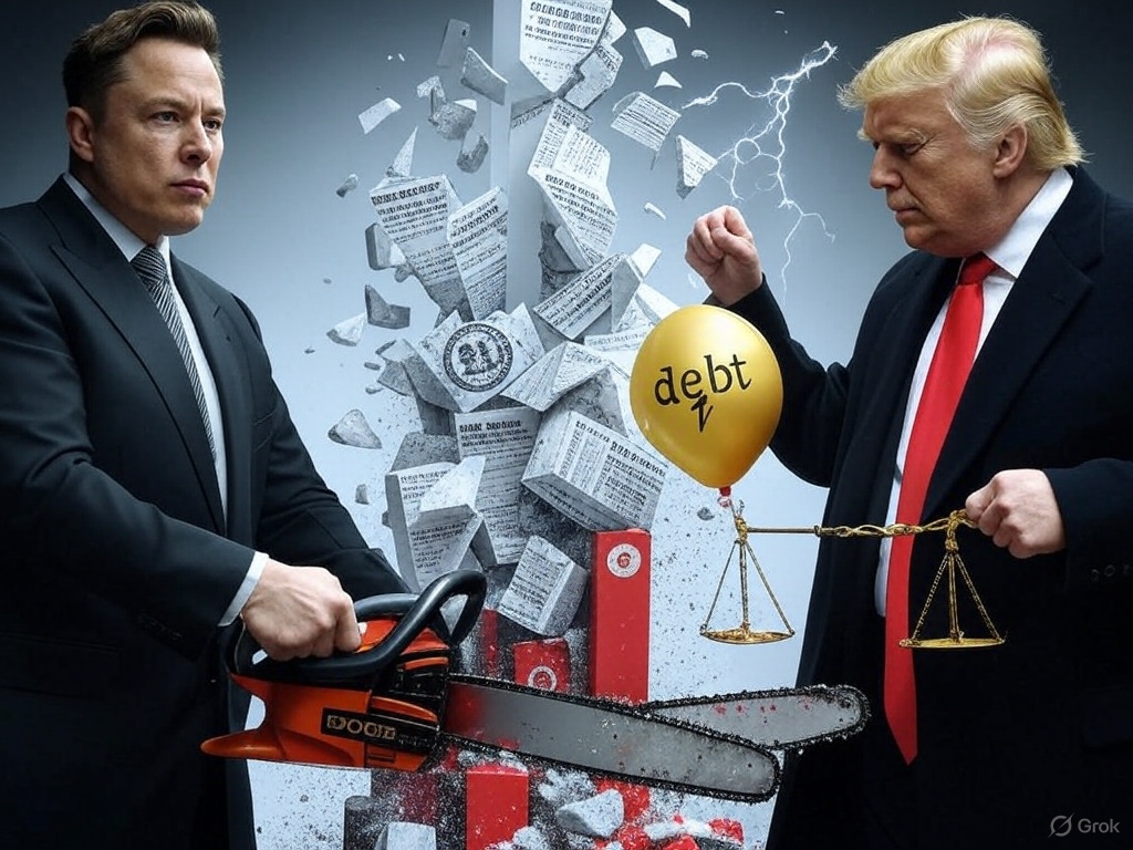 马斯克离开DOGE：一场理想主义改革的终结？_综述_全球资讯- 币海NEWS