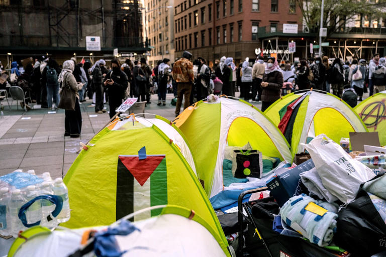 哈佛大学抗议活动升级 亲巴勒斯坦示威在全美高校蔓延