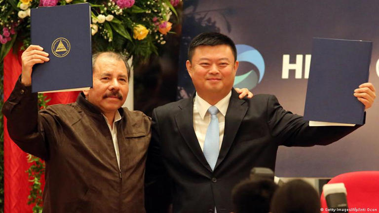 尼加拉瓜收回给与中国企业的运河特许经营权