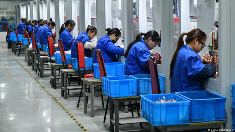 5月份制造业指数下降，中国经济增长乏力
