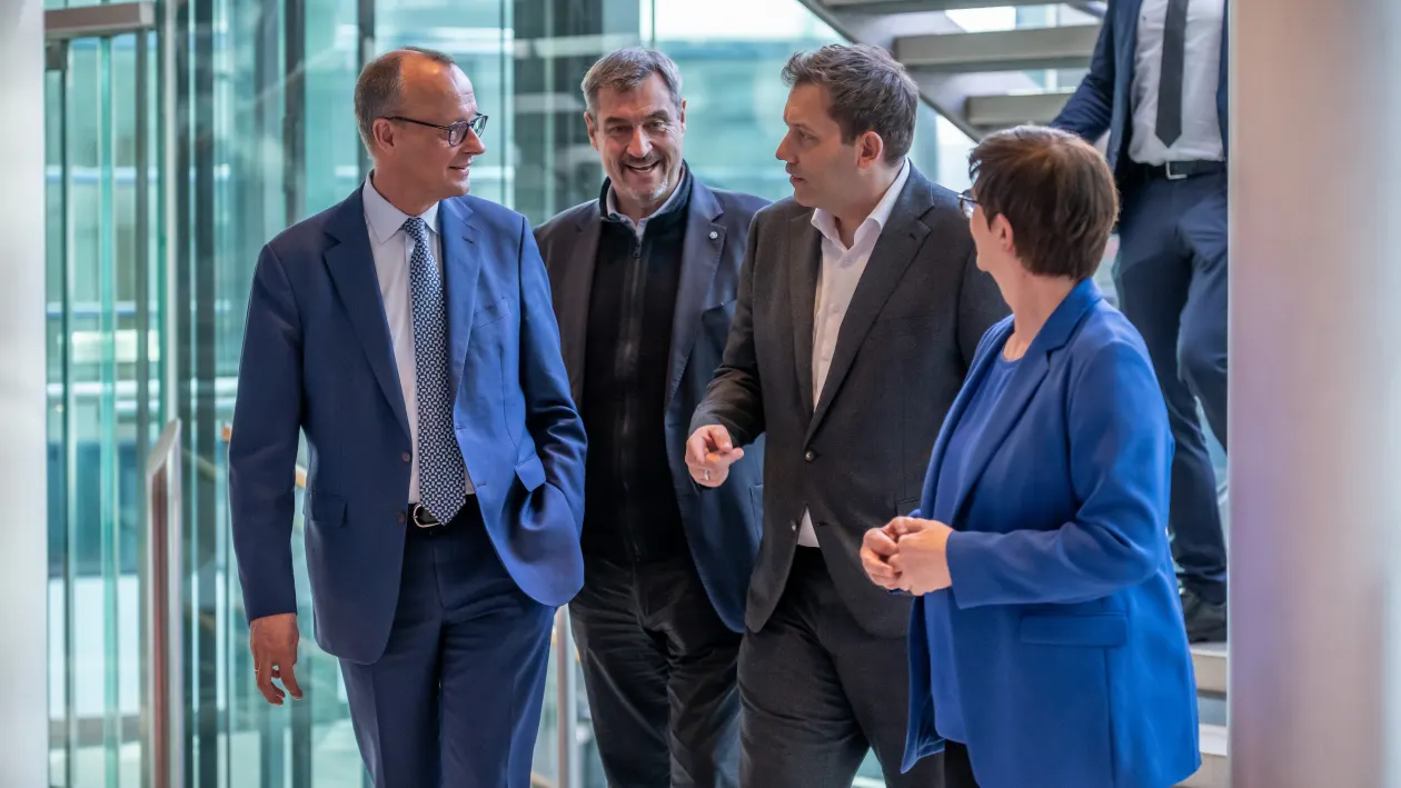 关税阴影笼罩欧洲，德国中间派政党达成联盟协议_国际政治_全球资讯- 币海NEWS